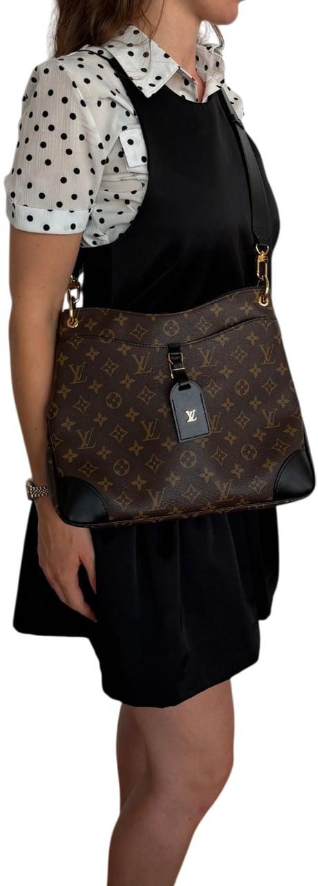 Louis Vuitton Odéon MM Damier Ebene 2020 Bruin