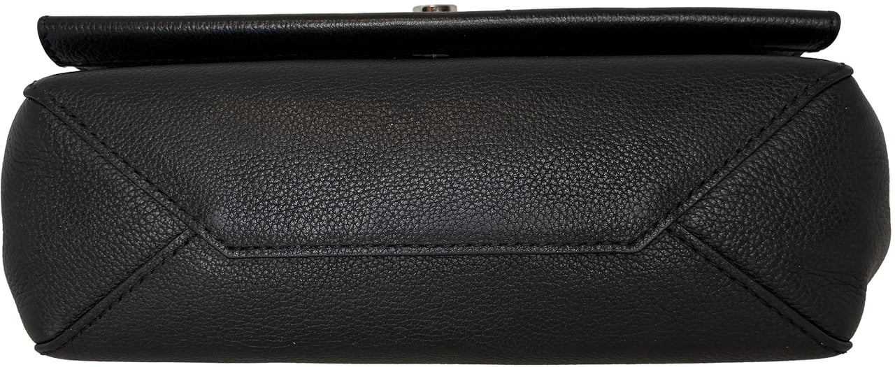 Louis Vuitton Lockme II Chain Bag BB Kalbsleder schwarz Zwart