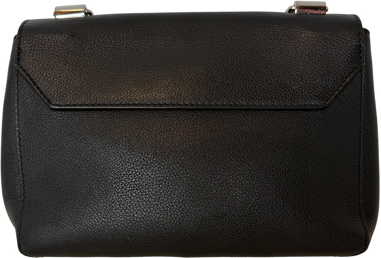 Louis Vuitton Lockme II Chain Bag BB Kalbsleder schwarz Zwart