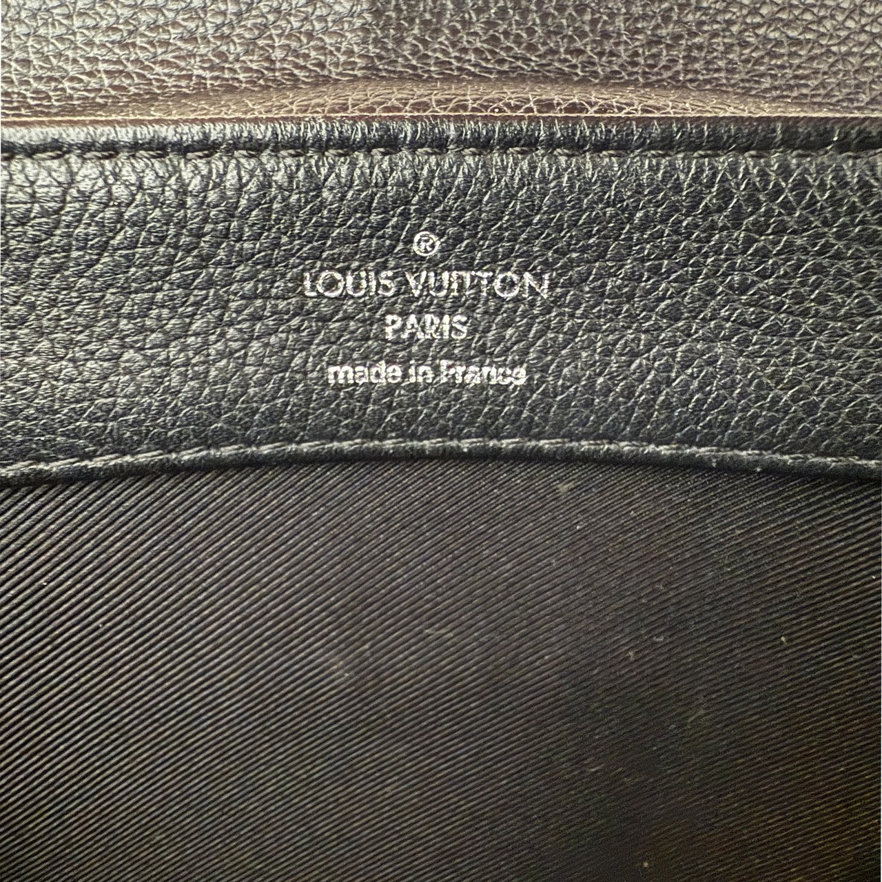 Louis Vuitton Lockme II Chain Bag BB Kalbsleder schwarz Zwart
