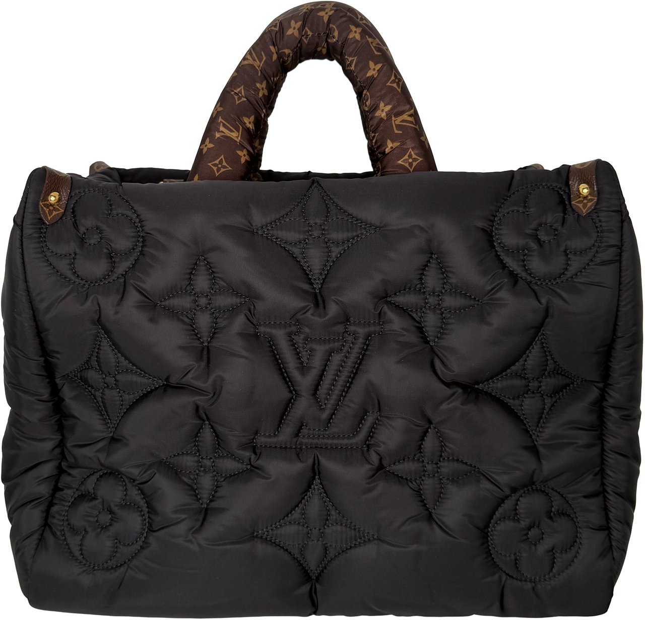 Louis Vuitton Onthego MM Pillow black Fullset M21069 Zwart