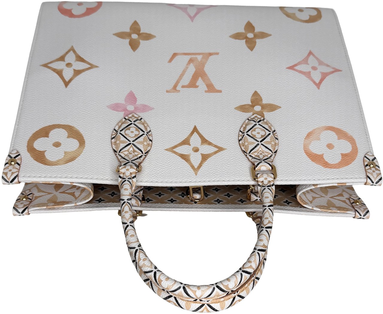 Louis Vuitton By the Pool OnTheGo MM Beige Monogram Giant Watercolor M22975 Beige