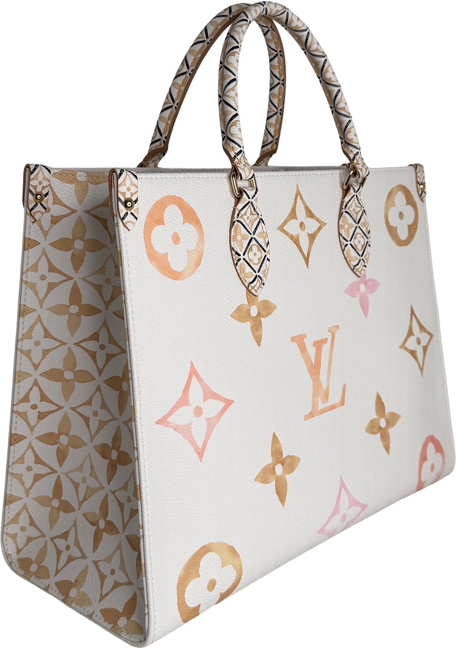 Louis Vuitton By the Pool OnTheGo MM Beige Monogram Giant Watercolor M22975 Beige