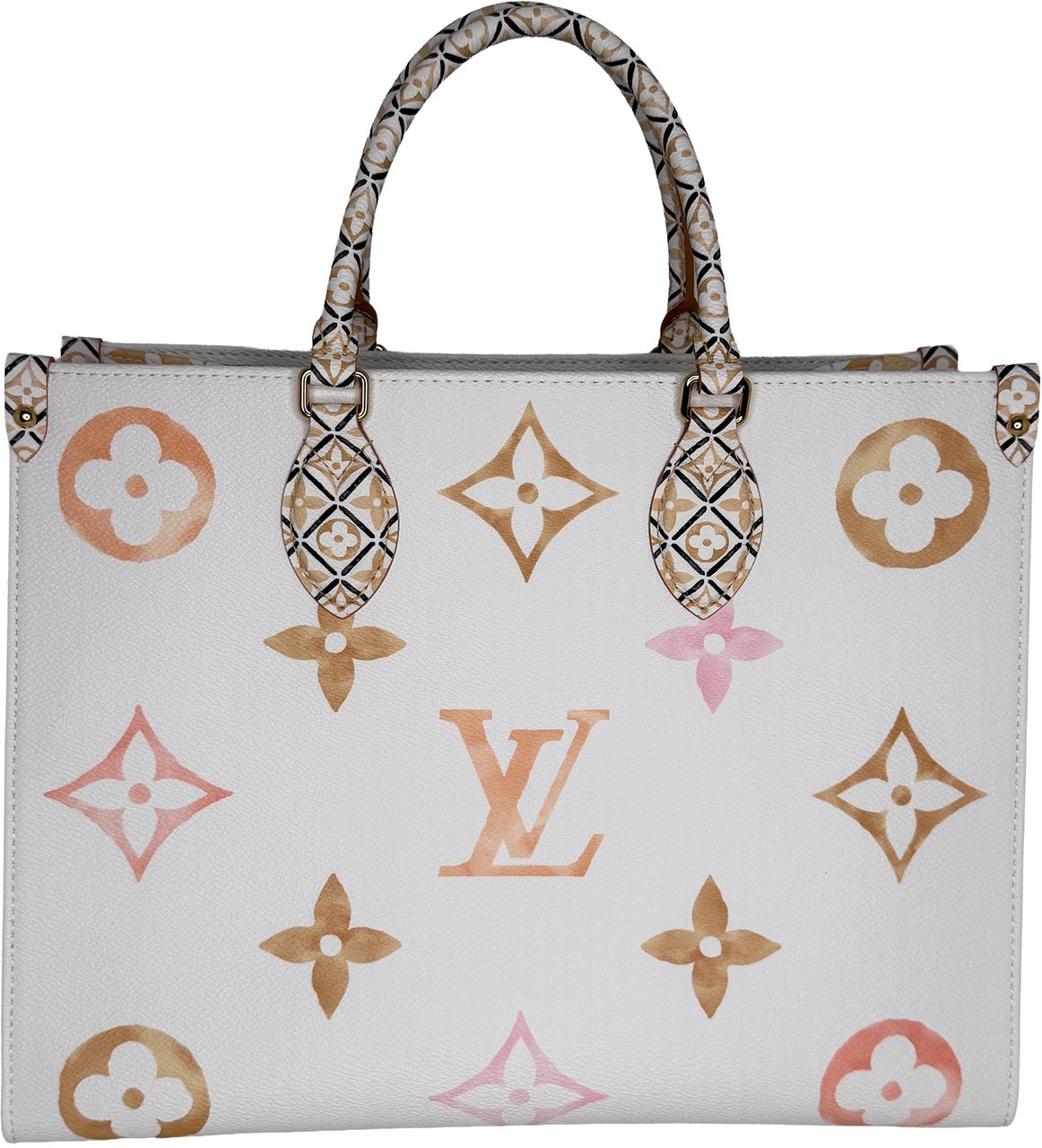 Louis Vuitton By the Pool OnTheGo MM Beige Monogram Giant Watercolor M22975 Beige
