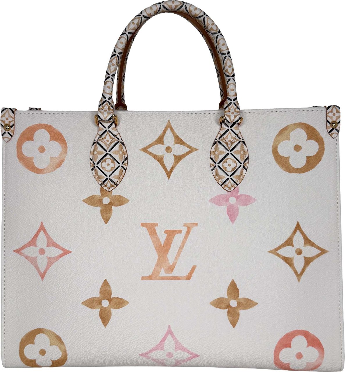 Louis Vuitton By the Pool OnTheGo MM Beige Monogram Giant Watercolor M22975 Beige