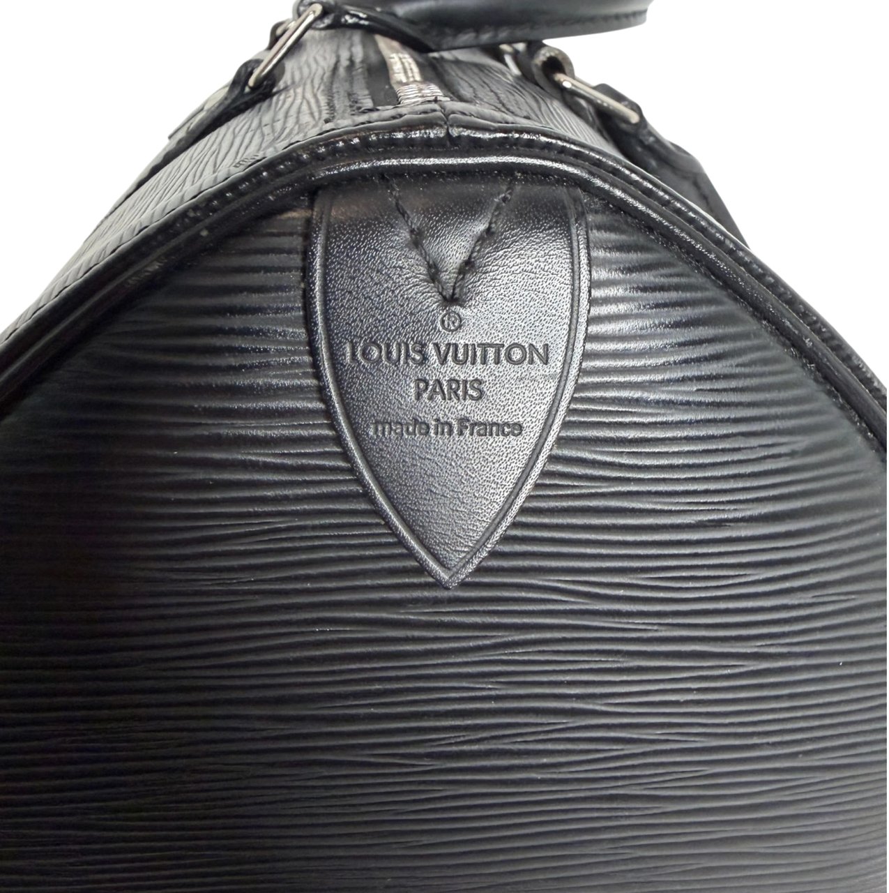 Louis Vuitton Speedy 30 Epi Leder schwarz Zwart
