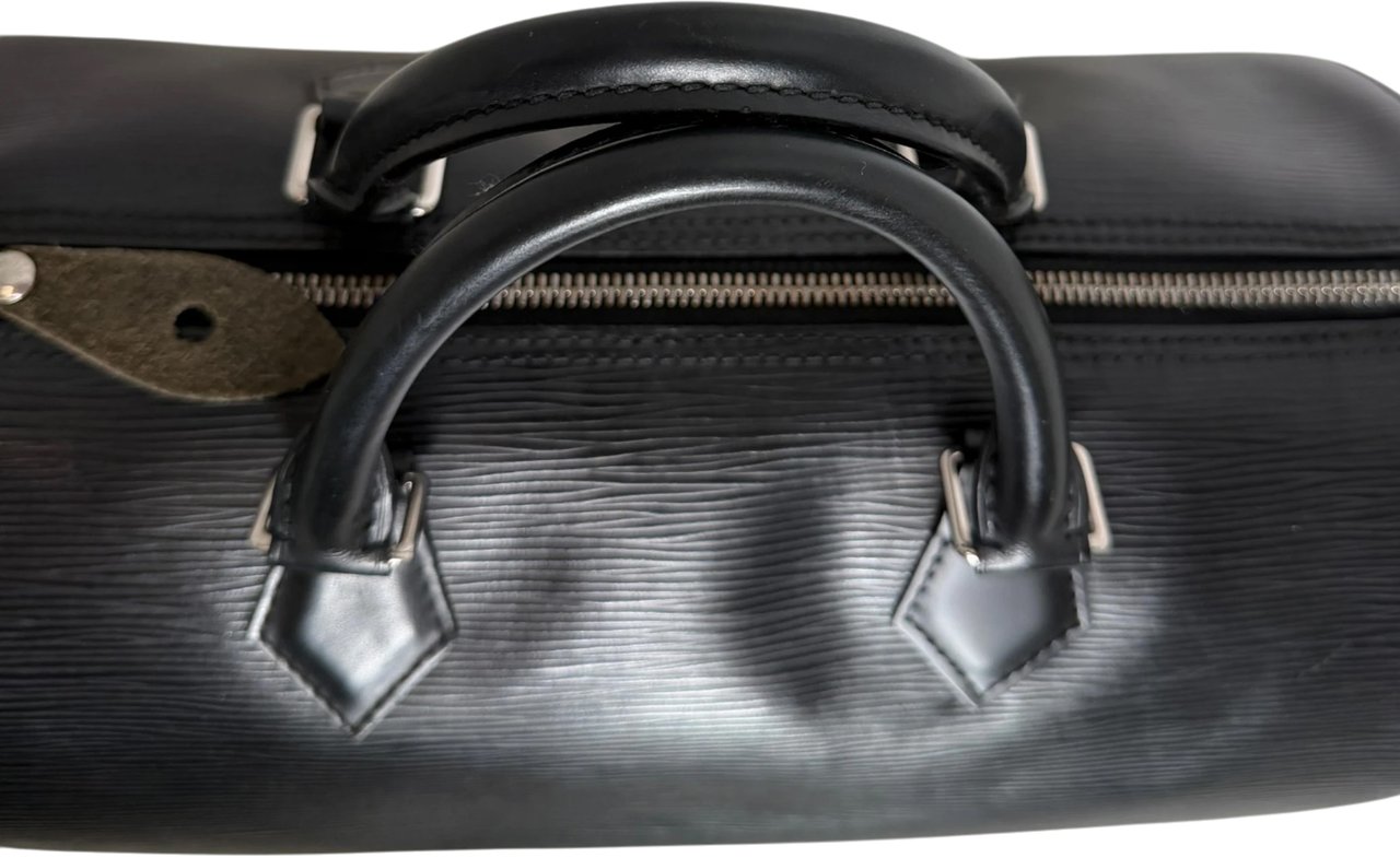 Louis Vuitton Speedy 30 Epi Leder schwarz Zwart