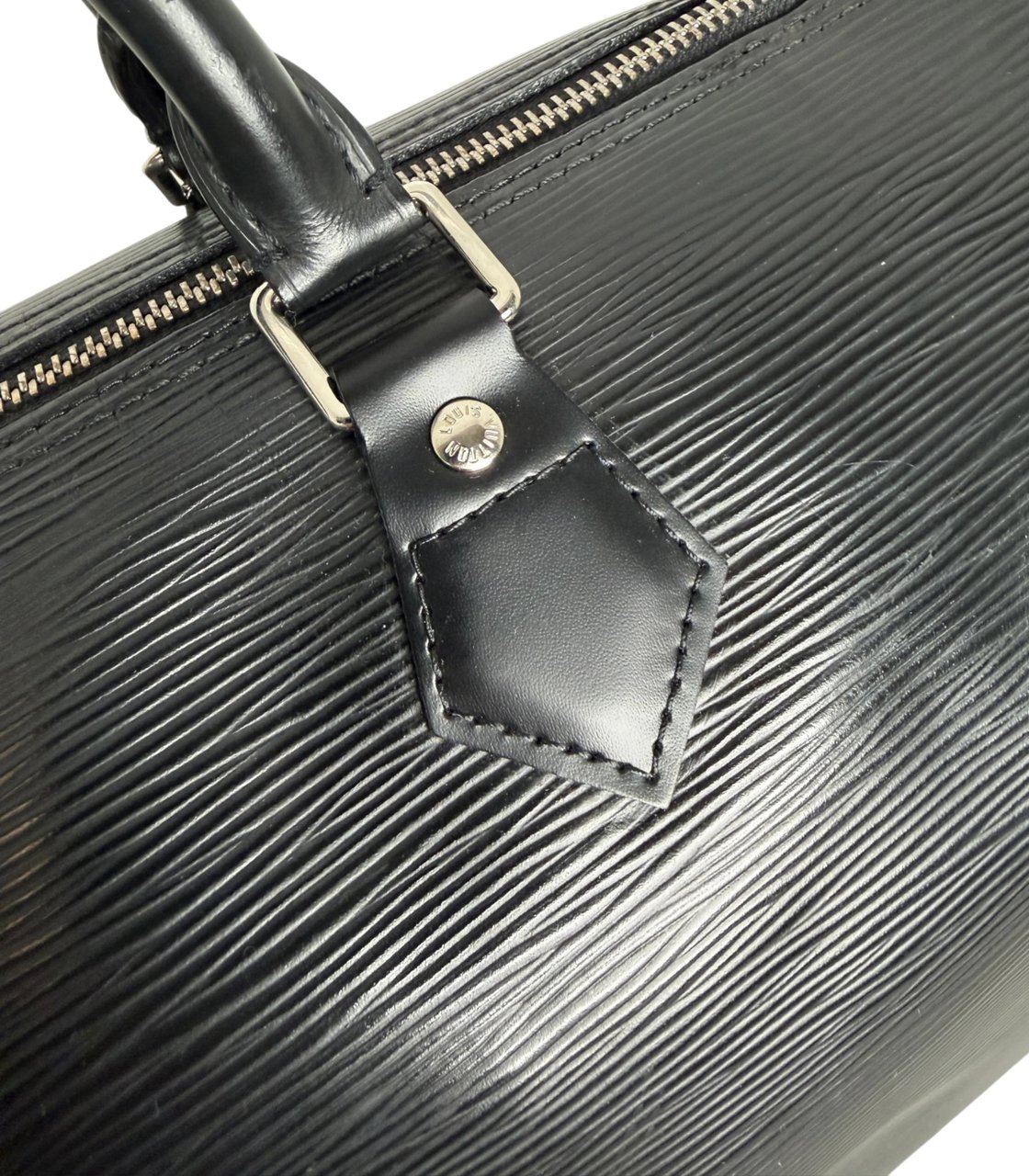 Louis Vuitton Speedy 30 Epi Leder schwarz Zwart