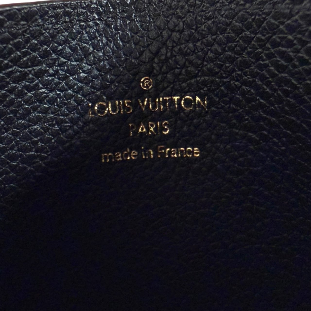 Louis Vuitton Lois Vuitton Kartenetui Monogram Empreinte Leder schwarz M69171 Zwart
