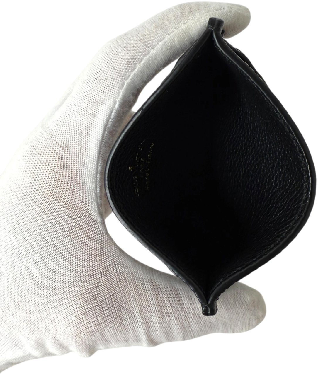 Louis Vuitton Lois Vuitton Kartenetui Monogram Empreinte Leder schwarz M69171 Zwart
