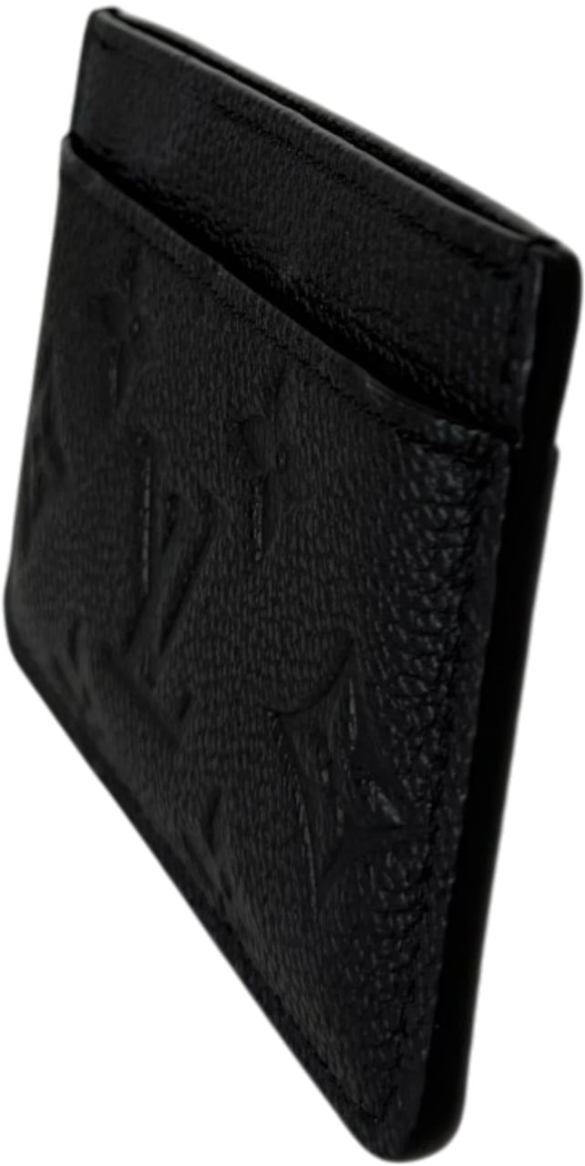 Louis Vuitton Lois Vuitton Kartenetui Monogram Empreinte Leder schwarz M69171 Zwart