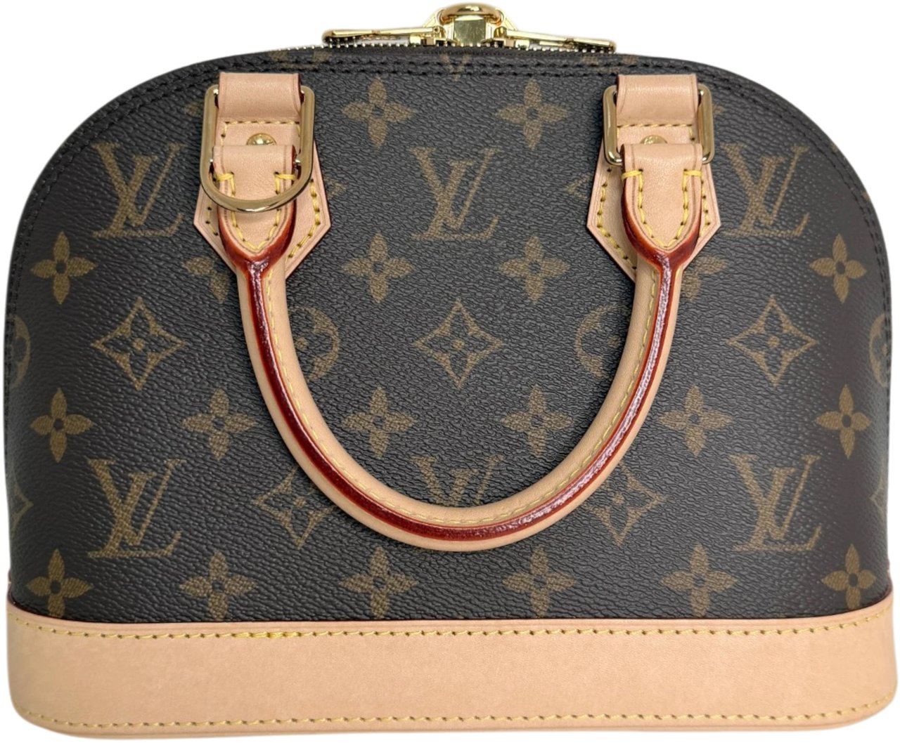 Louis Vuitton Alma BB Monogram Canvas M46990 Fullset Bruin