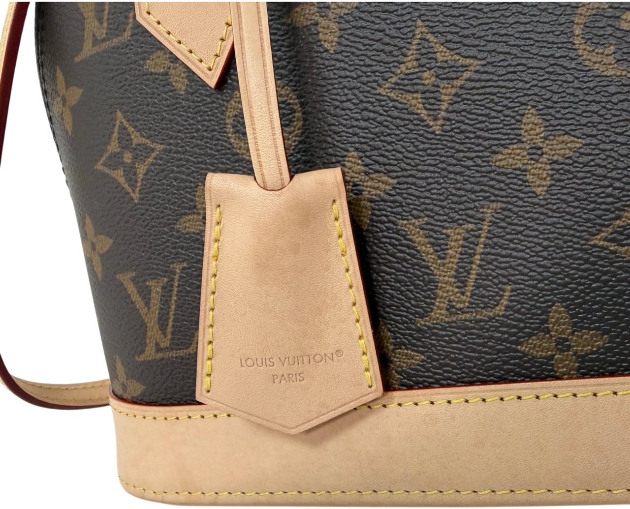 Louis Vuitton Alma BB Monogram Canvas M46990 Fullset Bruin