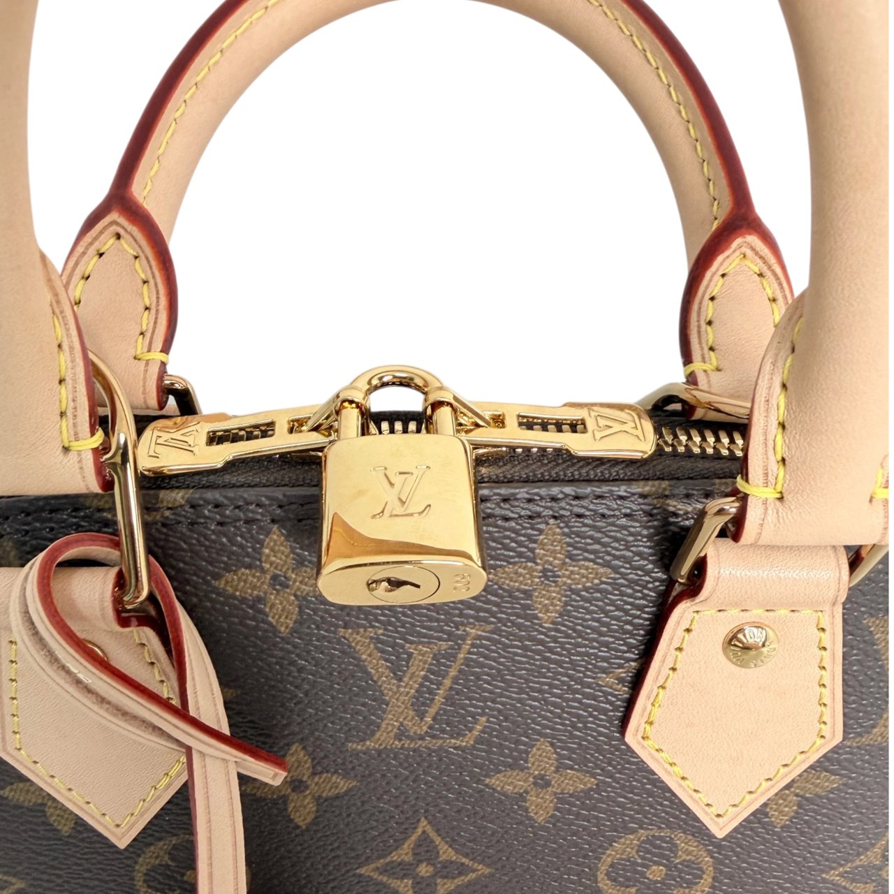 Louis Vuitton Alma BB Monogram Canvas M46990 Fullset Bruin