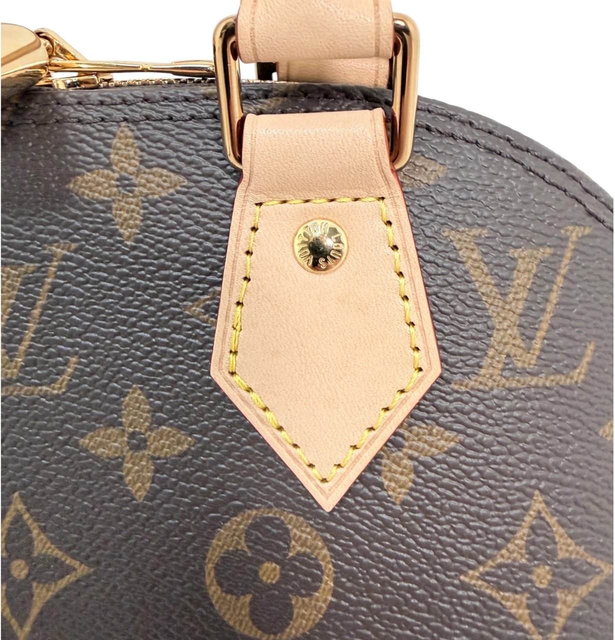 Louis Vuitton Alma BB Monogram Canvas M46990 Fullset Bruin