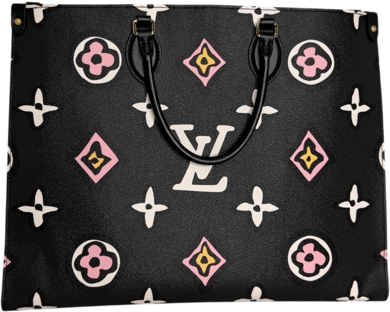 Louis Vuitton Monogram OnTheGo Wild at Heart Monogram Giant GM Zwart