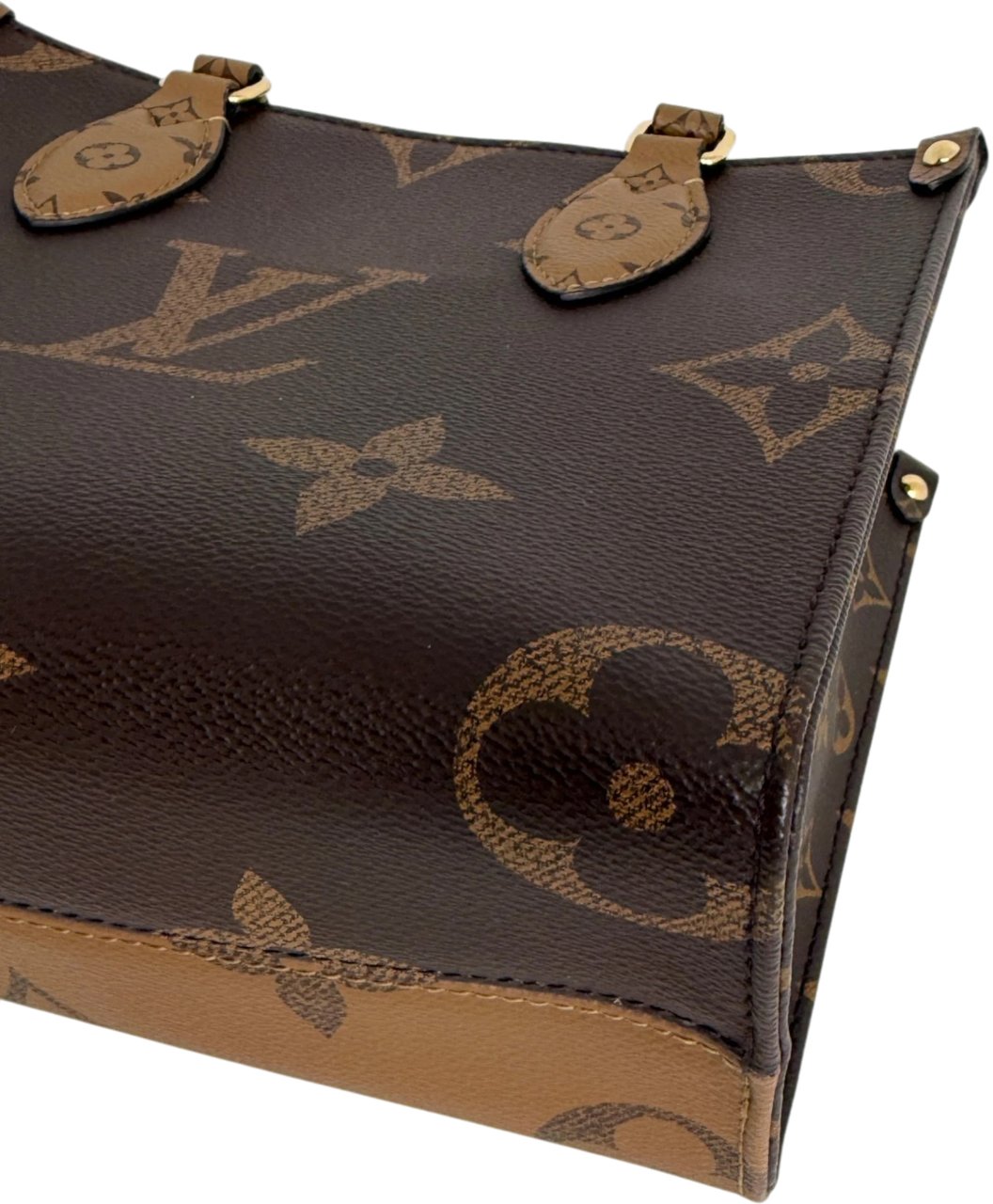 Louis Vuitton OnTheGo PM Monogram Reverse Fullset Bruin