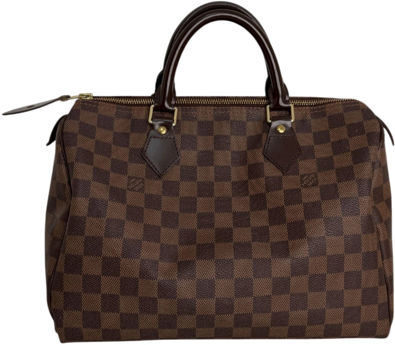 Louis Vuitton Speedy 30 Damier Ebene Braun N41531 Bruin