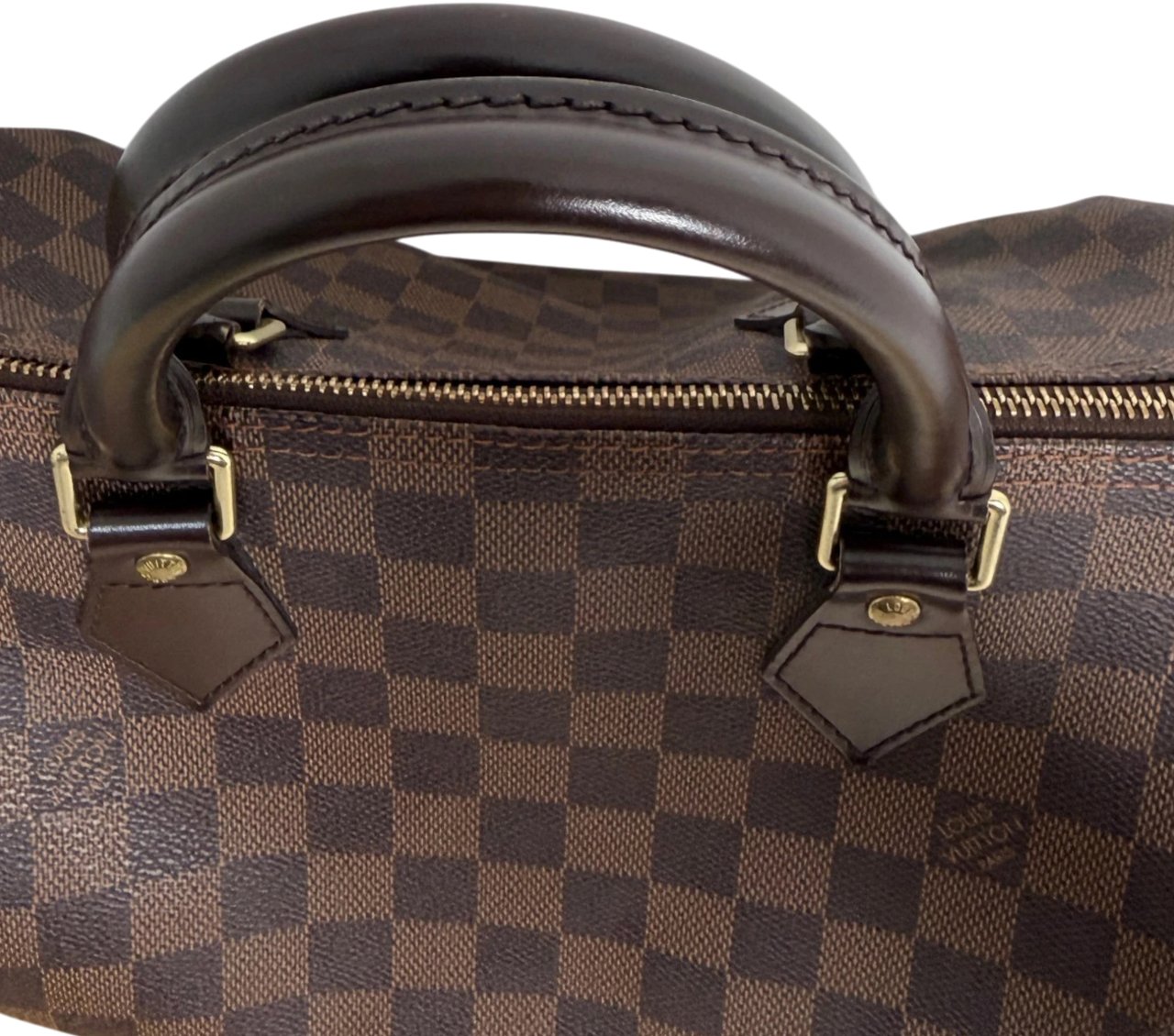 Louis Vuitton Speedy 30 Damier Ebene Braun N41531 Bruin