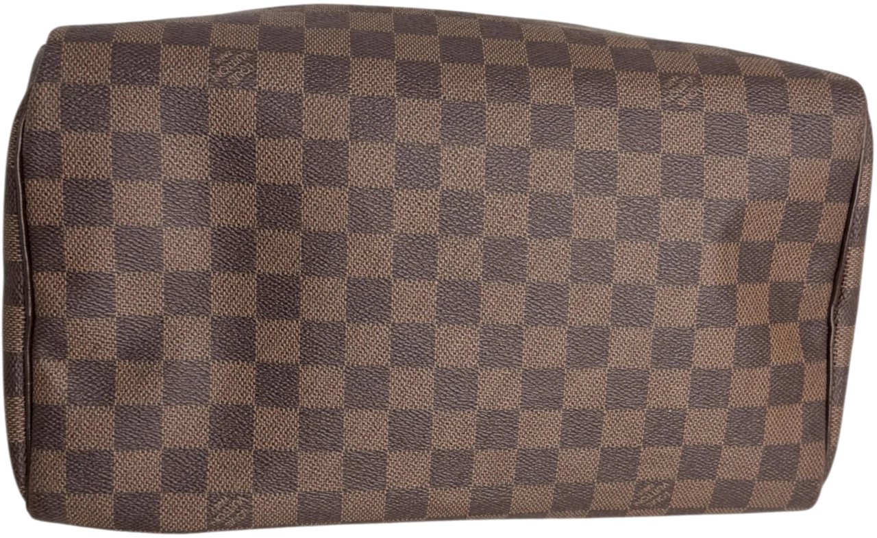 Louis Vuitton Speedy 30 Damier Ebene Braun N41531 Bruin