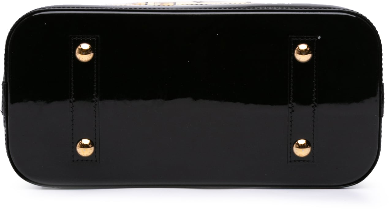 Louis Vuitton Monogram Vernis Stickers Alma PM Bruin