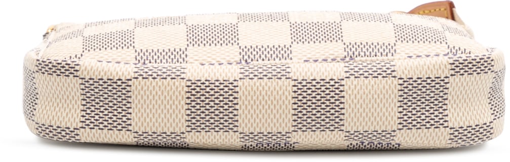 Louis Vuitton Damier Azur Mini Pochette Accessoires Wit