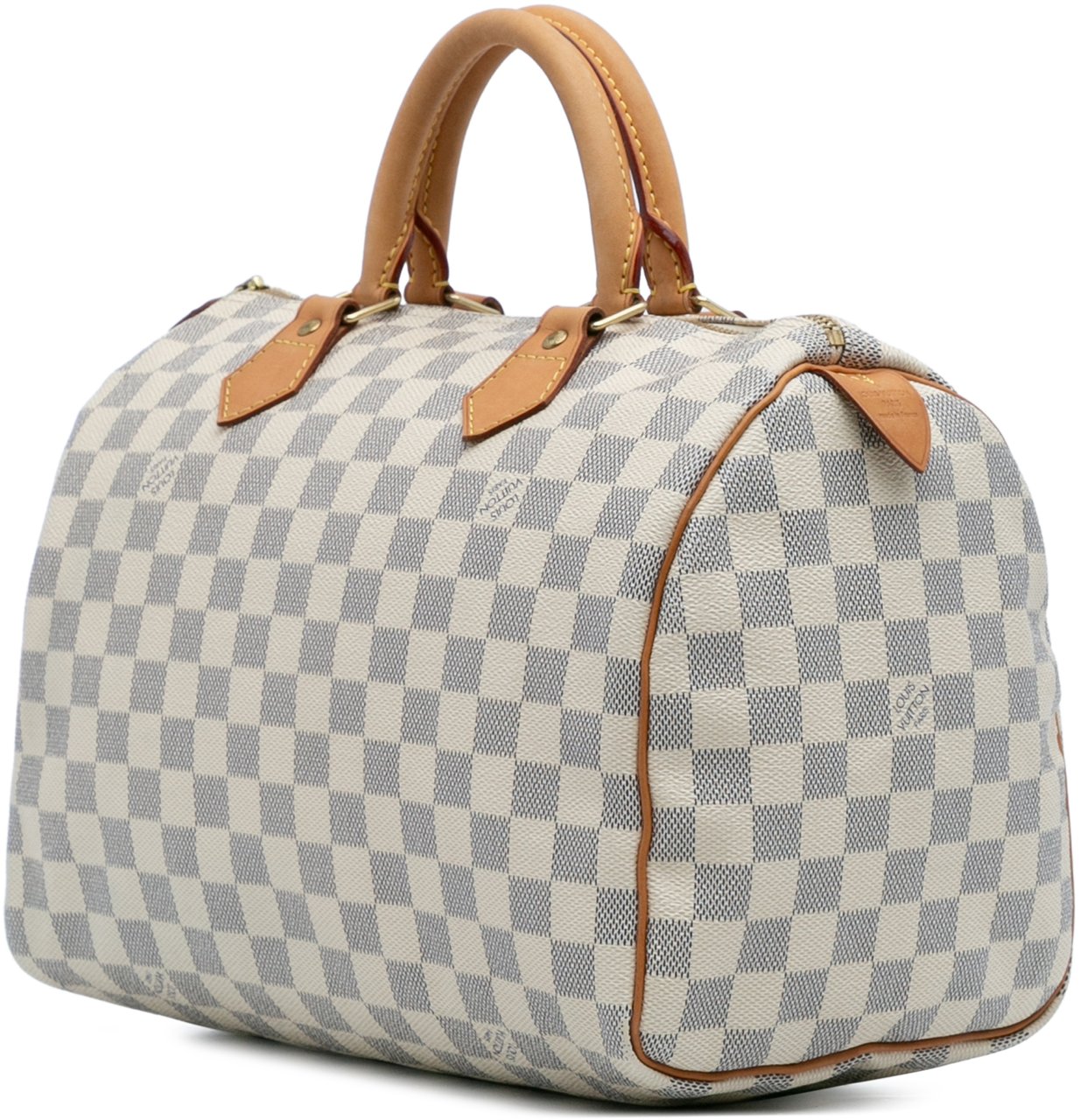 Louis Vuitton Damier Azur Speedy 30 Wit