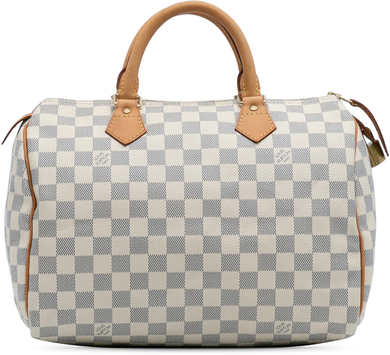 Louis Vuitton Damier Azur Speedy 30 Wit