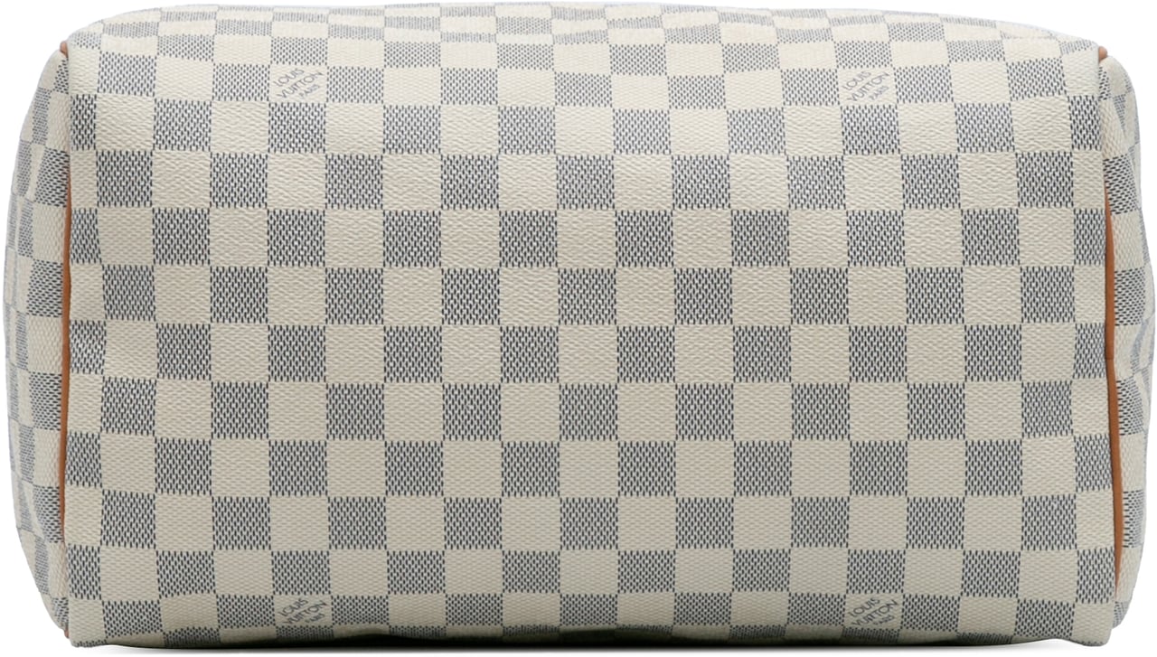 Louis Vuitton Damier Azur Speedy 30 Wit