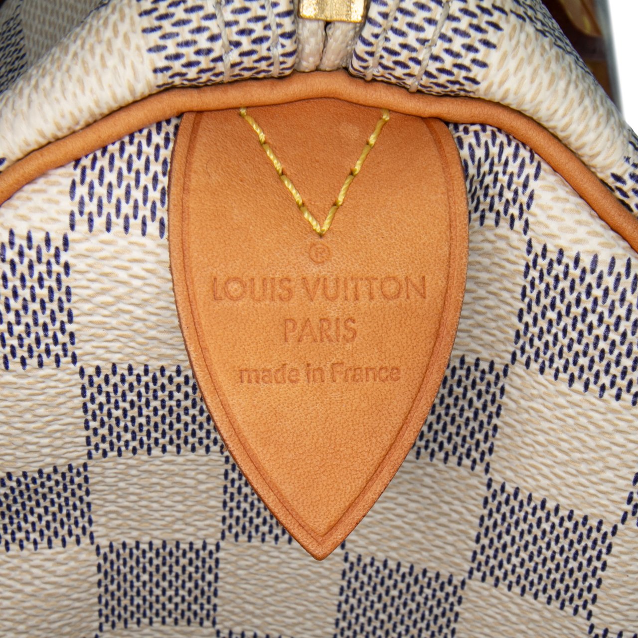 Louis Vuitton Damier Azur Speedy 30 Wit