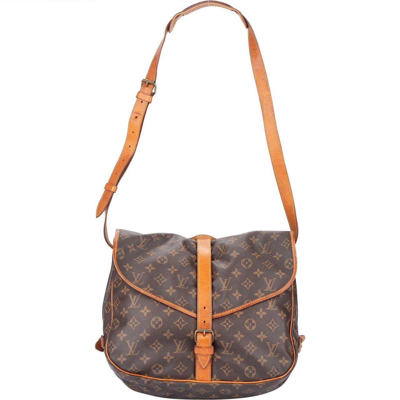 Louis Vuitton Louis Vuitton Canvas Monogram Saumur 35 Crossbody Bag Divers