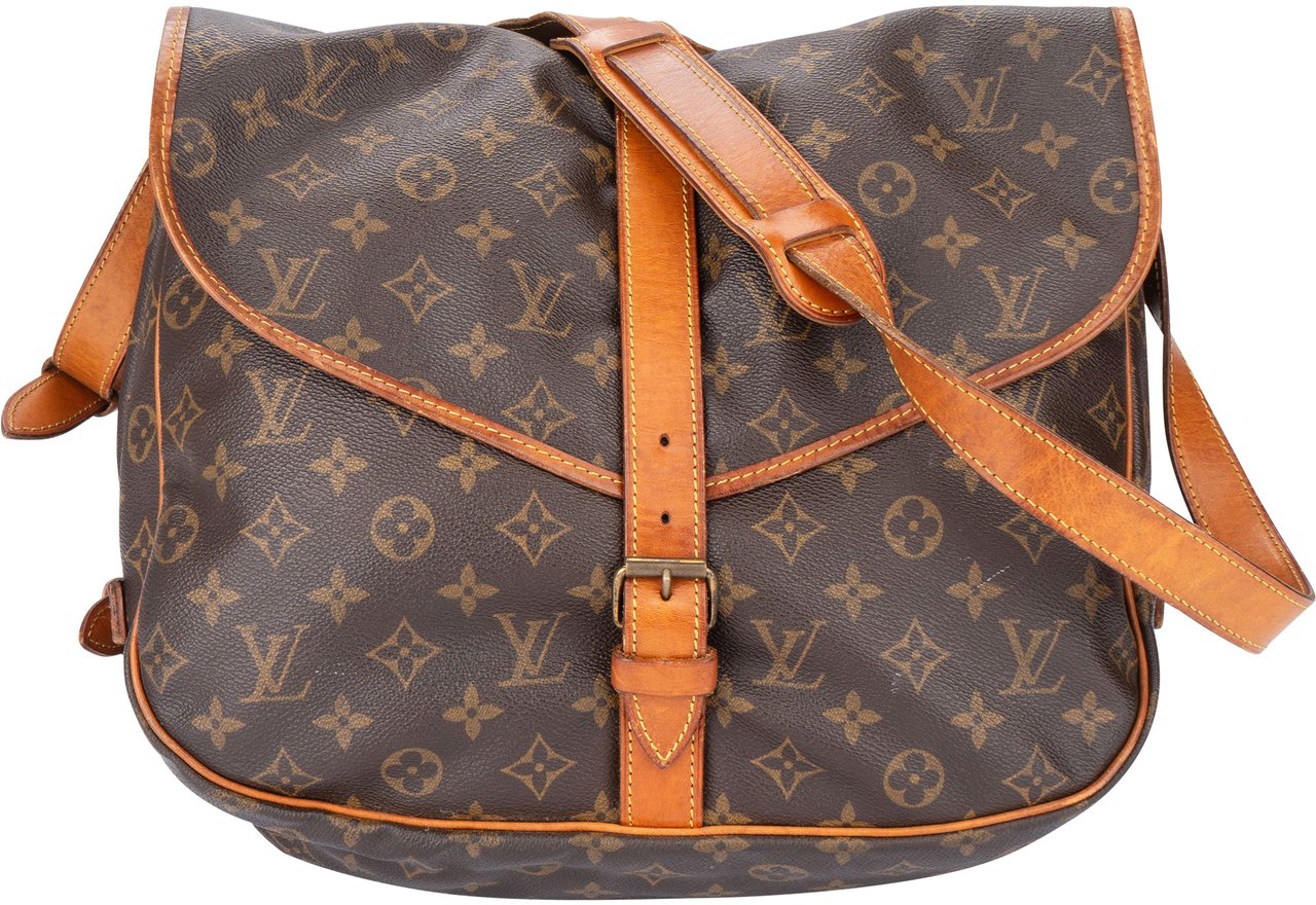 Louis Vuitton Louis Vuitton Canvas Monogram Saumur 35 Crossbody Bag Divers