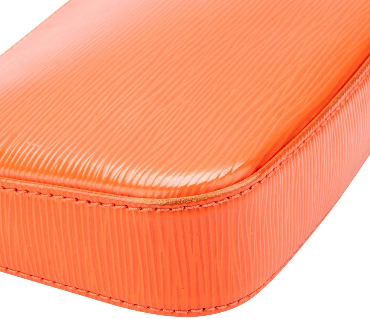 Louis Vuitton Louis Vuitton Orange Epi Leather Pochette Accessoire NM Shoulder Bag Oranje