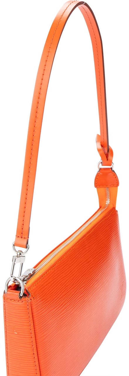 Louis Vuitton Louis Vuitton Orange Epi Leather Pochette Accessoire NM Shoulder Bag Oranje