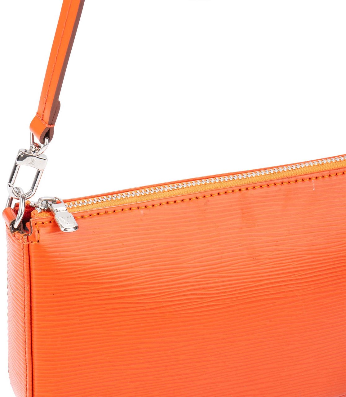 Louis Vuitton Louis Vuitton Orange Epi Leather Pochette Accessoire NM Shoulder Bag Oranje