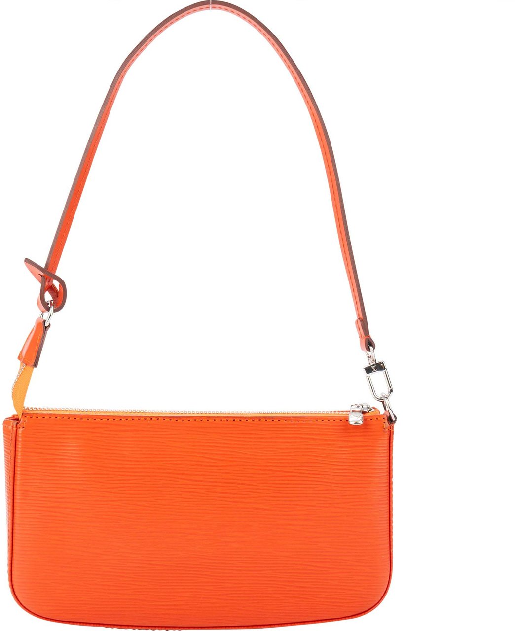 Louis Vuitton Louis Vuitton Orange Epi Leather Pochette Accessoire NM Shoulder Bag Oranje