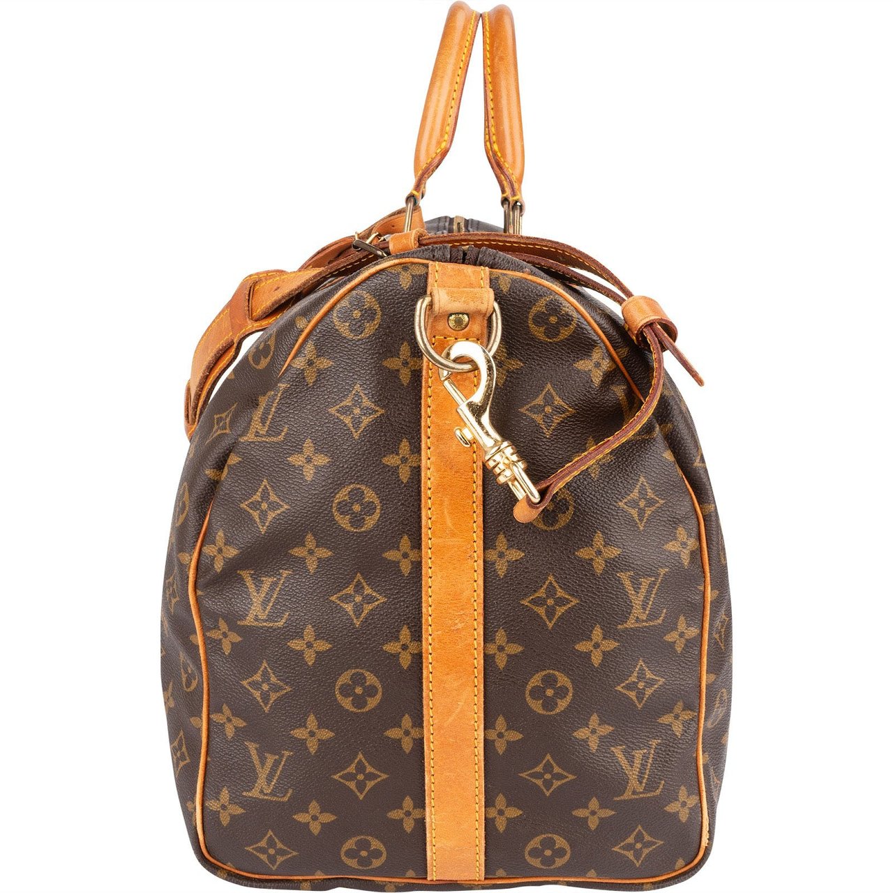 Louis Vuitton Louis Vuitton Monogram Canvas Keepall 50 Bandoulière Travel Bag Bruin