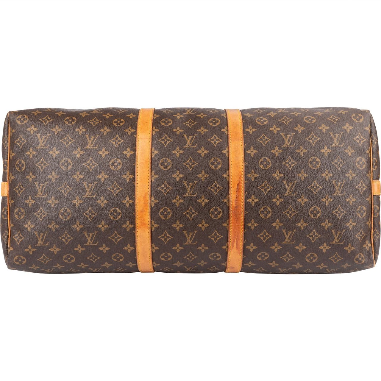 Louis Vuitton Louis Vuitton Monogram Canvas Keepall 60 Bandoulière Travel Bag Bruin