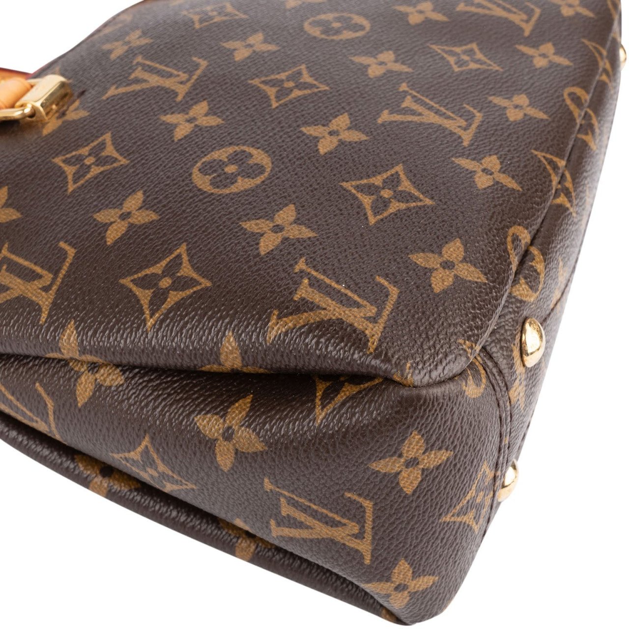Louis Vuitton Louis Vuitton Monogram Canvas Pallas BB Handbag Bruin
