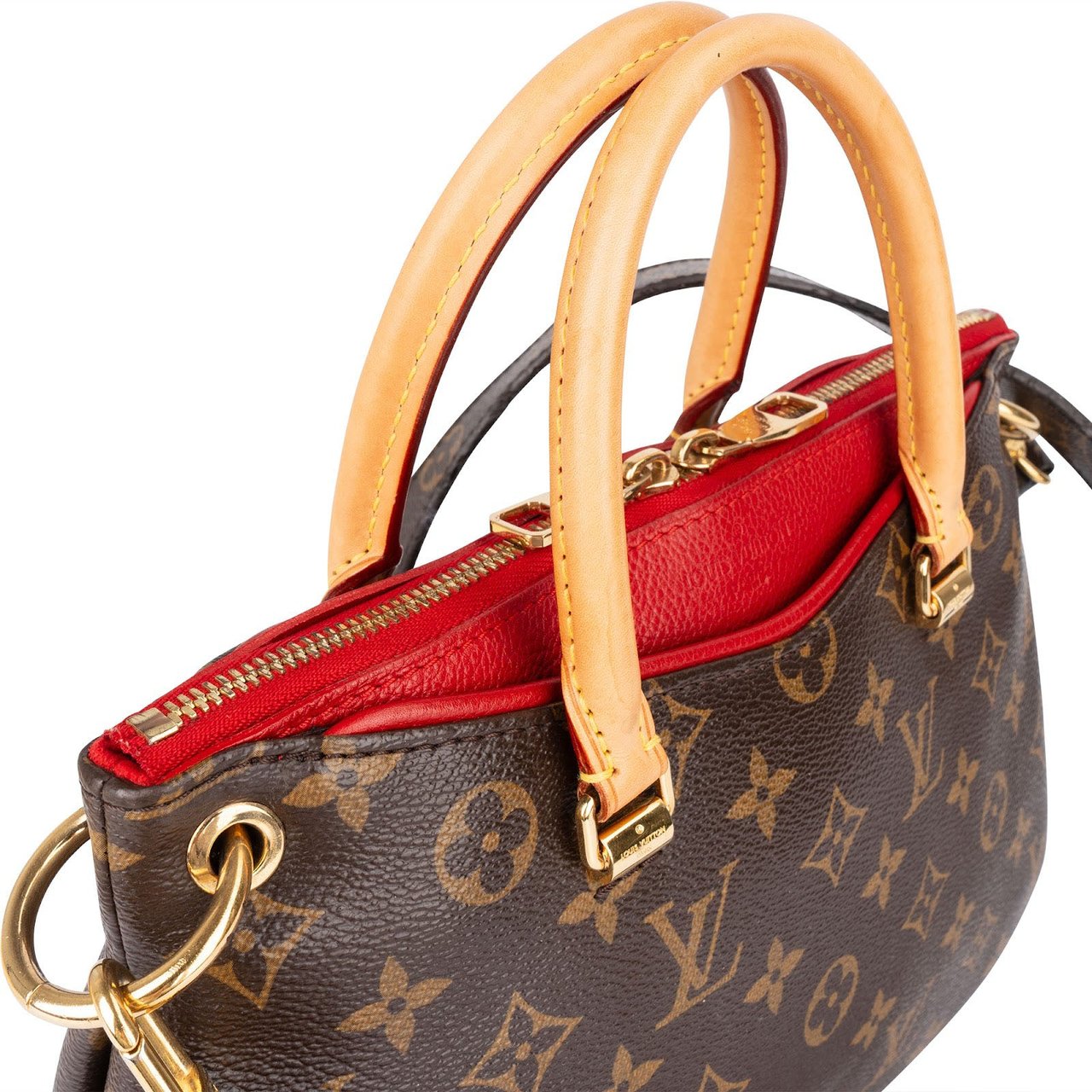 Louis Vuitton Louis Vuitton Monogram Canvas Pallas BB Handbag Bruin