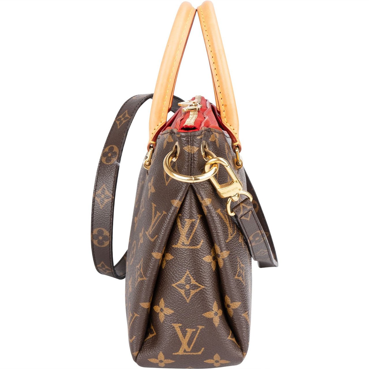 Louis Vuitton Louis Vuitton Monogram Canvas Pallas BB Handbag Bruin
