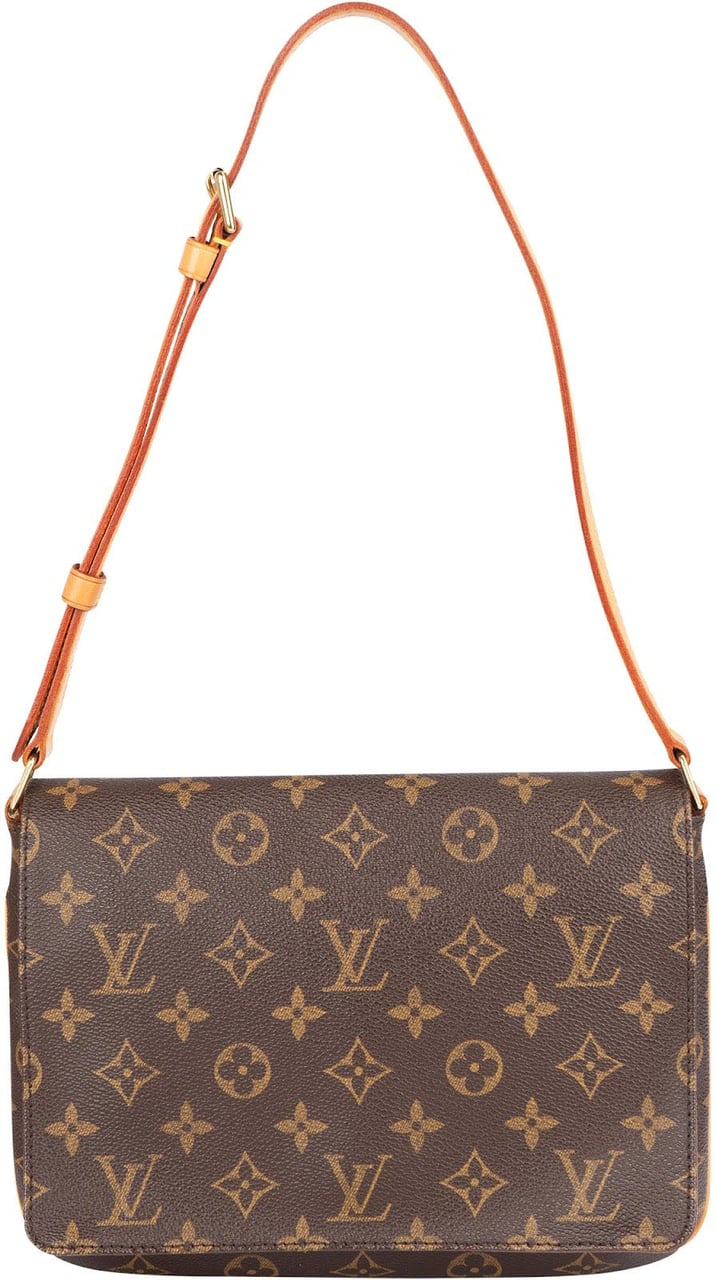 Louis Vuitton Louis Vuitton Monogram Canvas Musette Tango Shoulder Bag Bruin