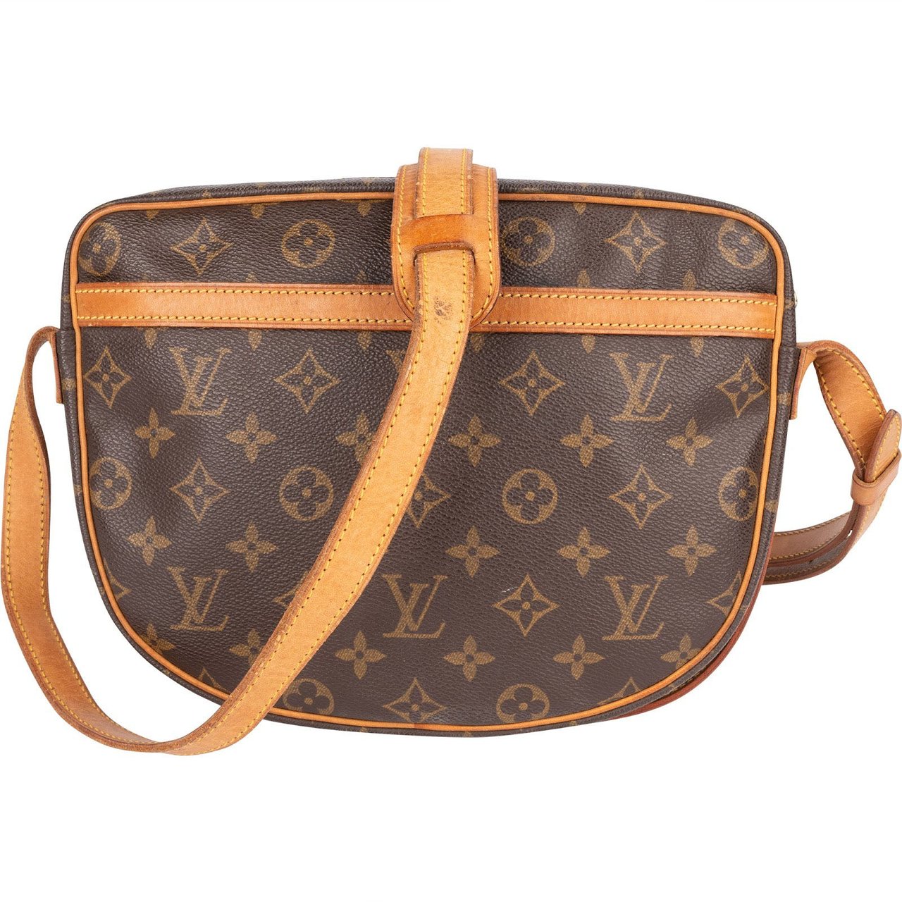 Louis Vuitton Louis Vuitton Monogram Canvas Jeune Fille GM Crossbody Bag Bruin