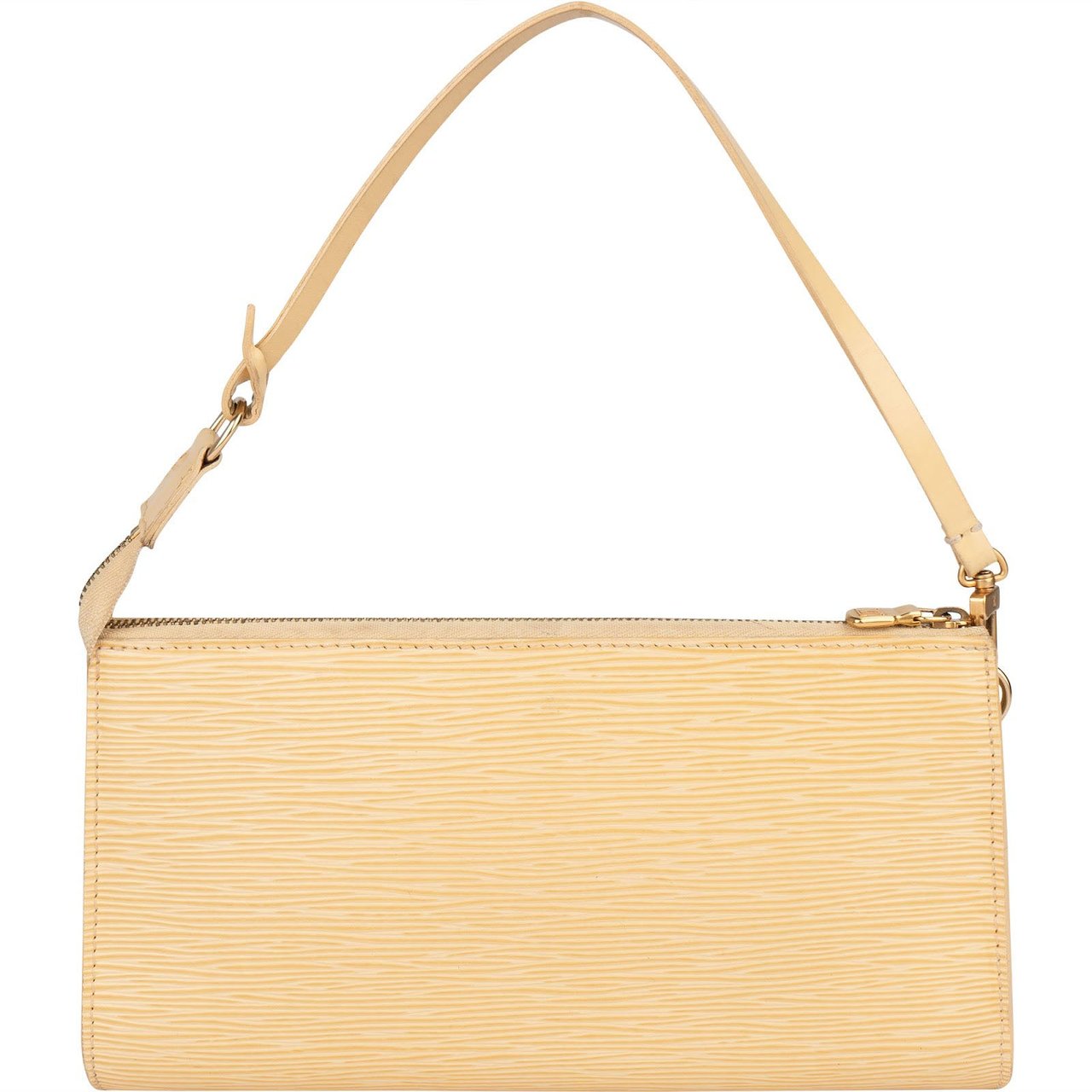Louis Vuitton Louis Vuitton Vanilla Epi Leather Pochette Accessoires Handbag Geel