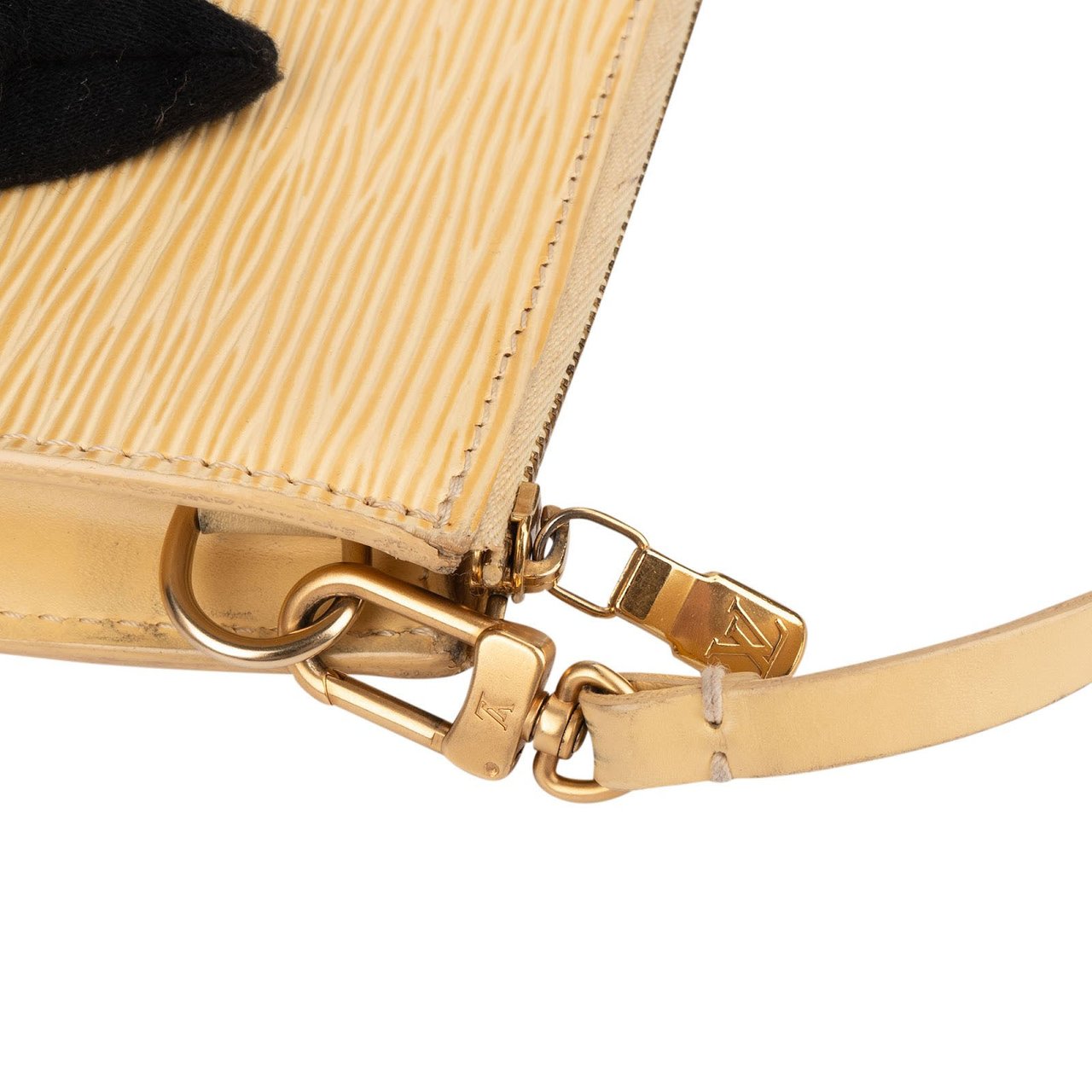 Louis Vuitton Louis Vuitton Vanilla Epi Leather Pochette Accessoires Handbag Geel