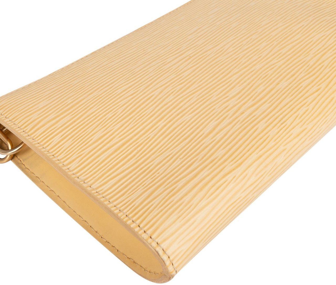 Louis Vuitton Louis Vuitton Vanilla Epi Leather Pochette Accessoires Handbag Geel