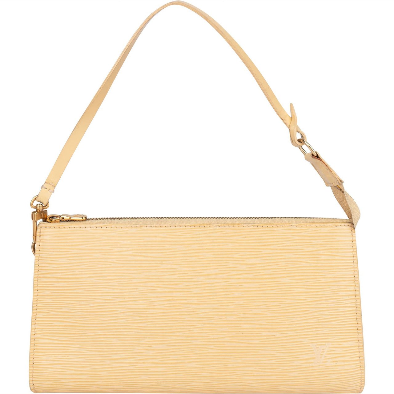 Louis Vuitton Louis Vuitton Vanilla Epi Leather Pochette Accessoires Handbag Geel