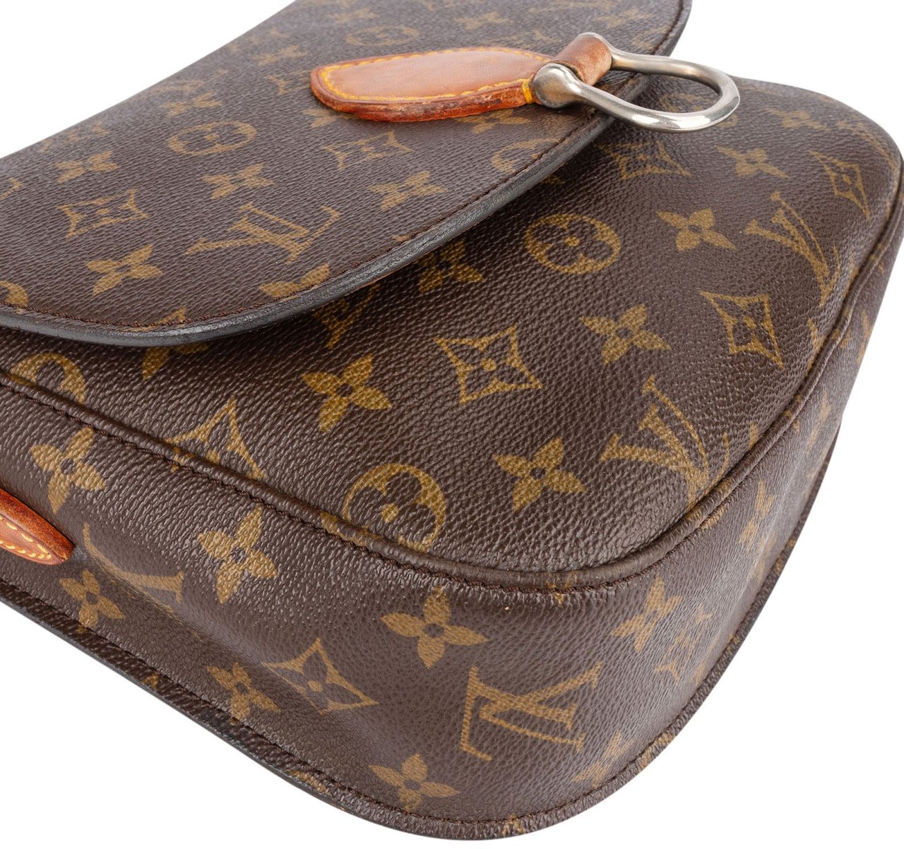 Louis Vuitton Louis Vuitton Monogram Canvas Saint Cloud GM Crossbody Bag Bruin
