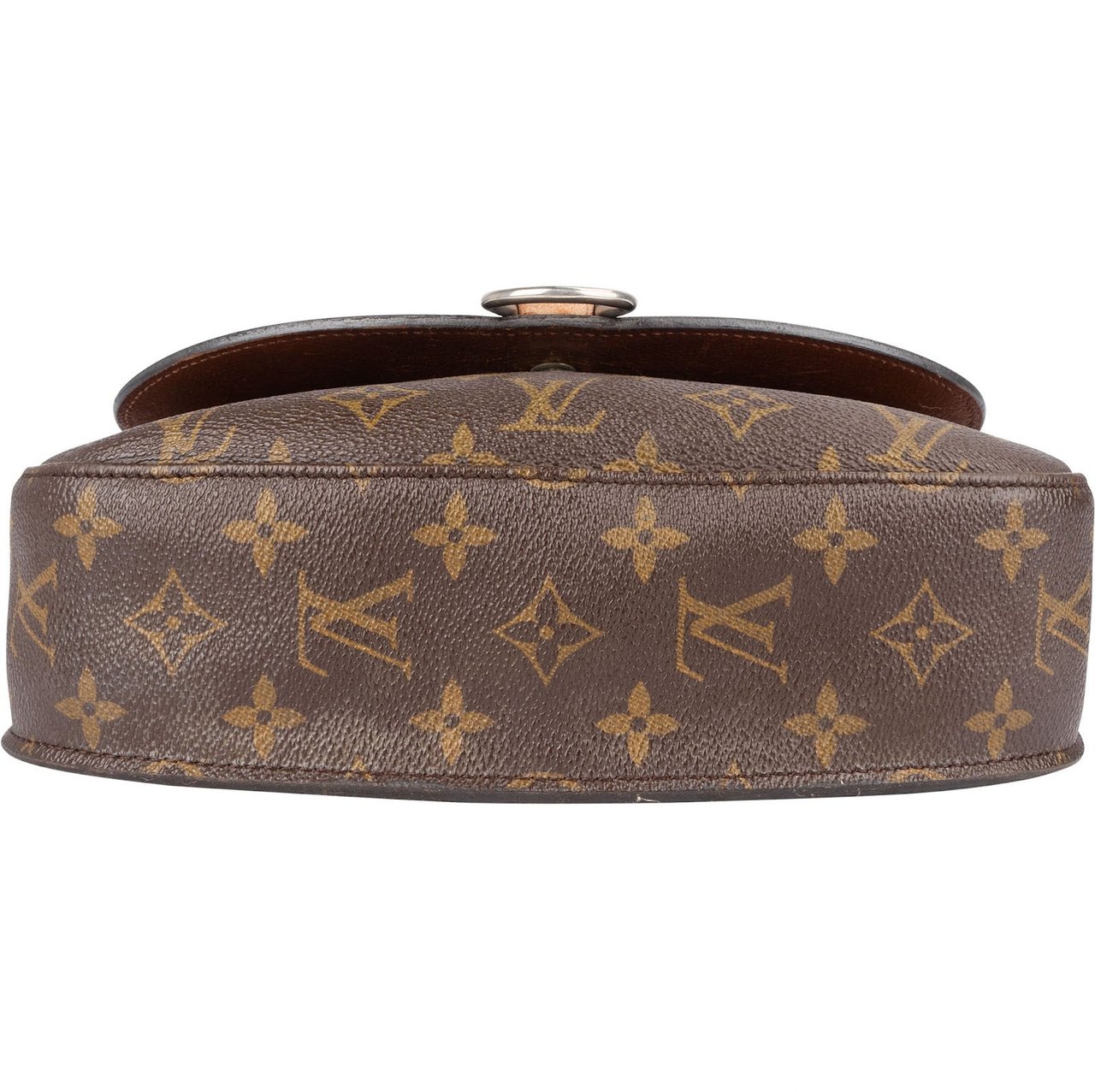 Louis Vuitton Louis Vuitton Monogram Canvas Saint Cloud GM Crossbody Bag Bruin
