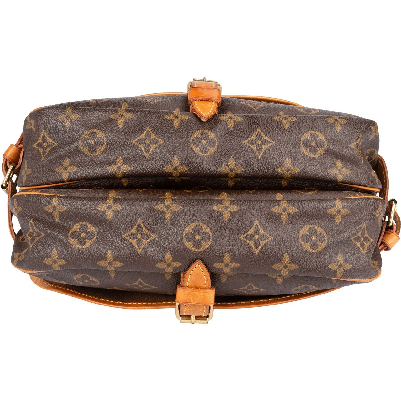Louis Vuitton Louis Vuitton Monogram Canvas Saumur 30 Crossbody Bag Bruin